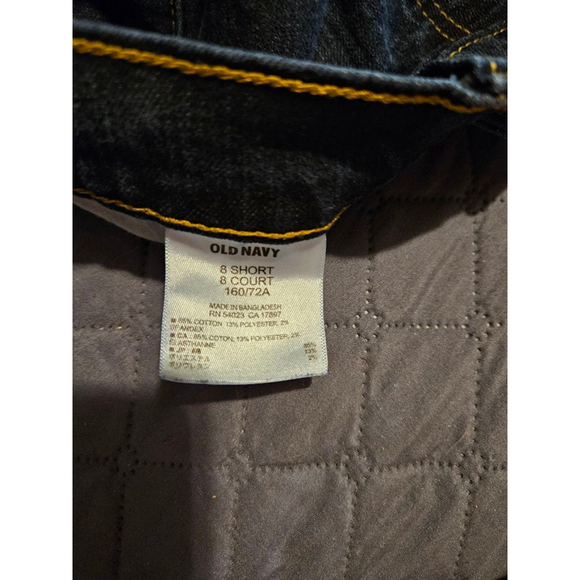 Old Navy Flirt Blue Denim Jeans Women's Size 8 Short - Picture 6 of 9